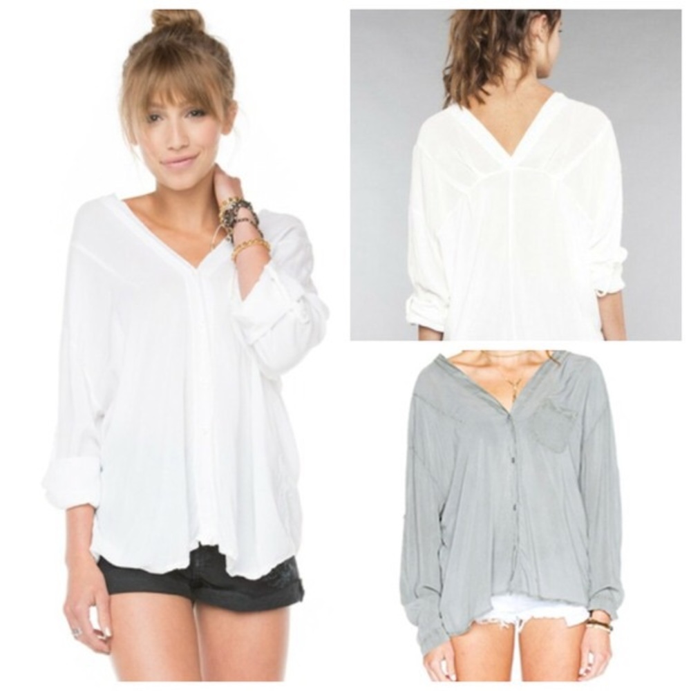 RARE Brandy Melville long sleeve blouse
